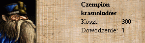 Disciples II - Czempion krasnolud�w