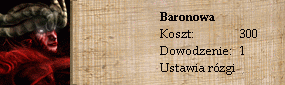 Disciples II - Baronowa