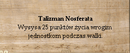 Disciples II - Talizman Nosferata