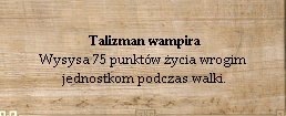 Disciples II - Talizman wampira